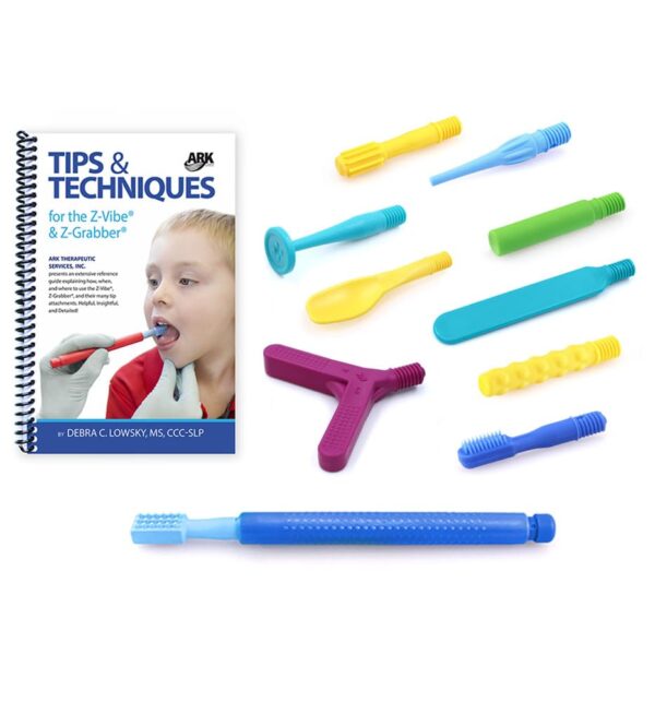 ARK's Z-Vibe Sensory Oral Motor Kit with Exercise Book
