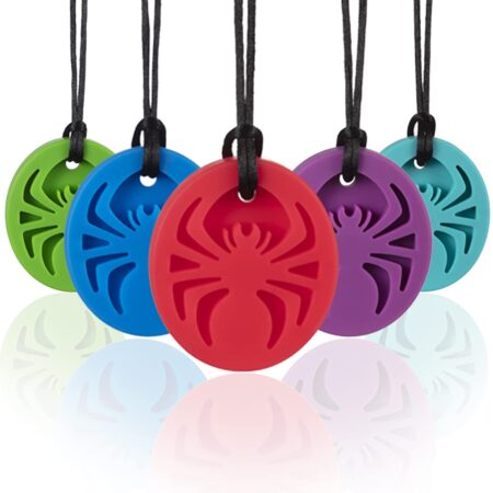 Spider Sensory Chew Necklaces (5 Pack)