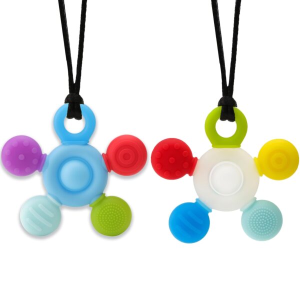 61PubhNkML.jpg Circles Chewy Necklaces (2 Pack)