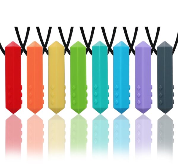 Version 1.0.0 Sensory Chew Necklaces (8 Pack)