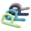 P Shape Textured Sensory Chewy (4 Pack)