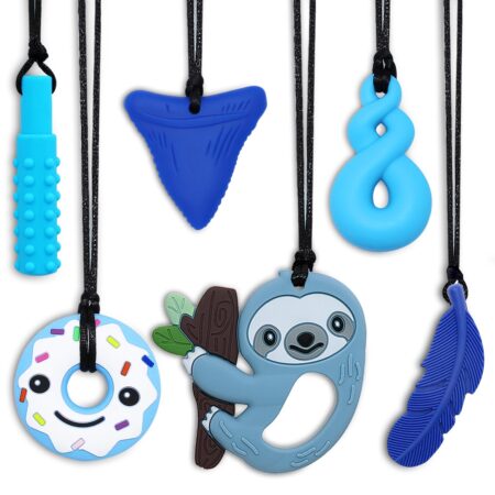 Sloth Chewy Necklace Variety Pack (6 Pack)