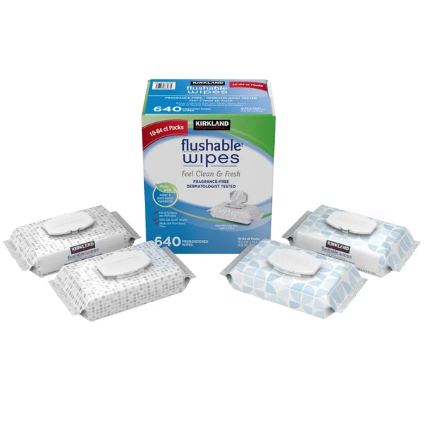 ADAP-1-1 kirkland signature flushable wipes