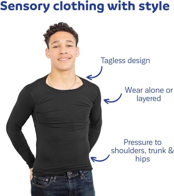 Fun and Function - Sens-ational Hip Hugging Tee, Long Sleeves 3 Sens-ational Hip Hugging Tee, Short and Long Sleeve