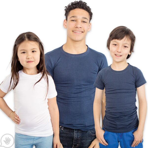 Fun and Function - Sens-ational Hip Hugging Tee, Short Sleeves Sens-ational Hip Hugging Tee, Short and Long Sleeve