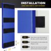 SAFE-3-1-2 Wall Padding Protector, Removable 2" Thick High-Density (Multiple Sizes)