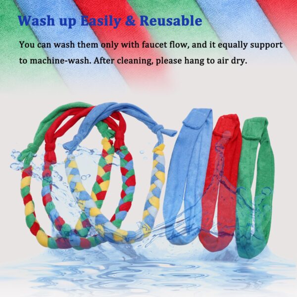 Version 1.0.0 Terry Cloth Chewy Necklaces (6 Pack)