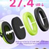 SENS-61-1 description of noise cancelling headphones 27.4 db reduction