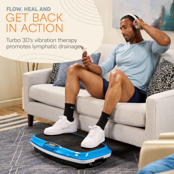 SENS-64-2 Turbo 3D Vibration Plate - Blue