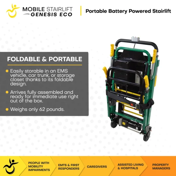 ADAP-12-10 Genesis Eco Mobile Stairlift