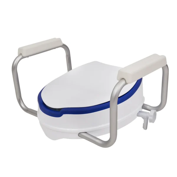 ADAP-19-8 AltiCare 5” Non-Slip Raised Toilet Seat