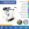 ADAP-20-5 Freedom Aqua Waterproof Patient Lift - Sling Free Transfers