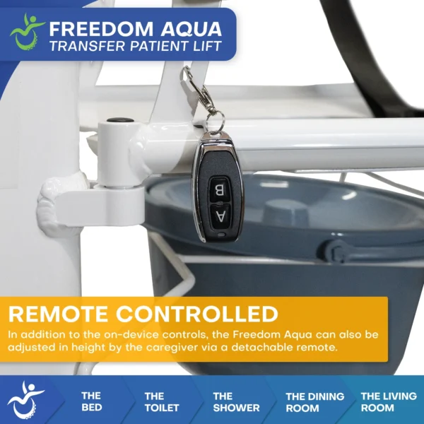ADAP-20-6 Freedom Aqua Waterproof Patient Lift - Sling Free Transfers