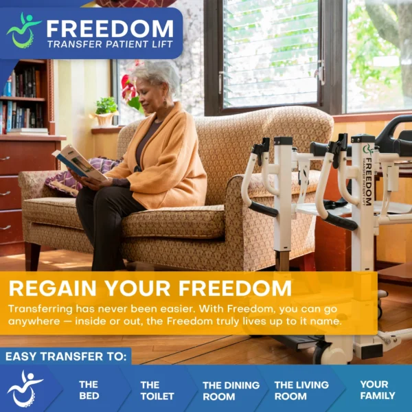 ADAP-21-9 Freedom Transfer Patient Lift - Sling Free Transfers
