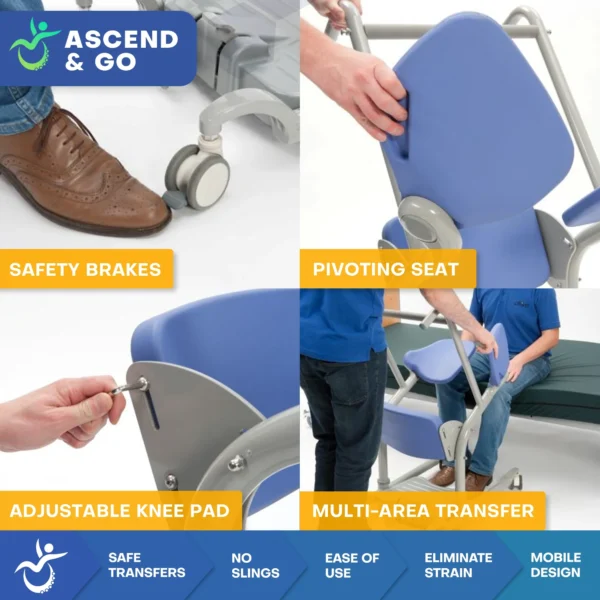 ADAP-25-4 Ascend & Go Sit to Stand Patient Lift