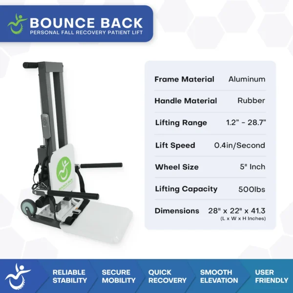 ADAP-30-6 Bounce Back Fall Recovery Patient Lift