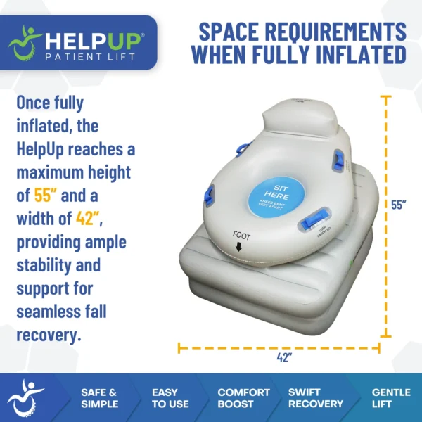 ADAP-32-3 HelpUp Fall Recovery Patient Lift - Safe, Portable Floor Lift Assist Device