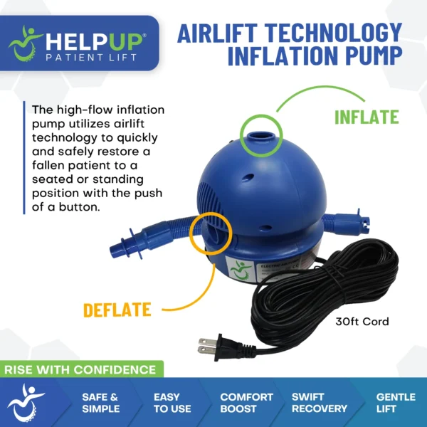 ADAP-32-4 HelpUp Fall Recovery Patient Lift - Safe, Portable Floor Lift Assist Device