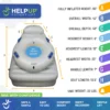 ADAP-32-5 HelpUp Fall Recovery Patient Lift - Safe, Portable Floor Lift Assist Device