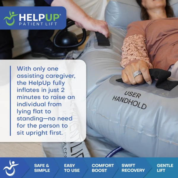 ADAP-32-7 HelpUp Fall Recovery Patient Lift - Safe, Portable Floor Lift Assist Device