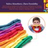 SENS-68-6 Chew Bands Terry Cloth Necklace Set (6 Pack)