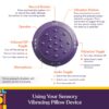 Sensory Vibrating Pillow 12" Music & Voice Recording
