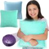 SENS-70 Sensory Vibrating Pillow - Blue & Green
