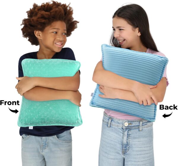 SENS-70-2 Sensory Vibrating Pillow - Blue & Green