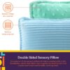 SENS-70-5 Sensory Vibrating Pillow - Blue & Green
