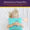 SENS-70-7 Sensory Vibrating Pillow - Blue & Green