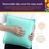 SENS-70-9 Sensory Vibrating Pillow - Blue & Green