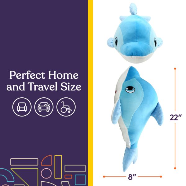 SENS-72-2 Sensory Vibrating Pillow-Whale