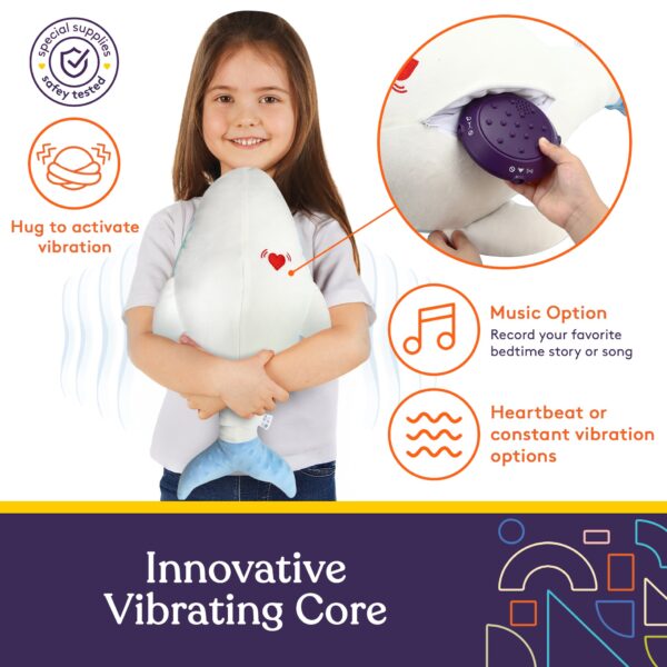 SENS-72-5 Sensory Vibrating Pillow-Whale