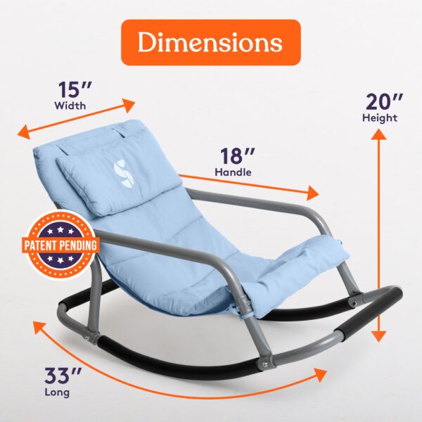 SENS-73-8 Special Supplies Sensory Rocking Chair for Kids