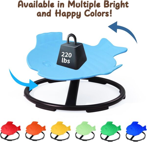 SENS-75-7 Sensory Spinning Chair (Multiple Colors)