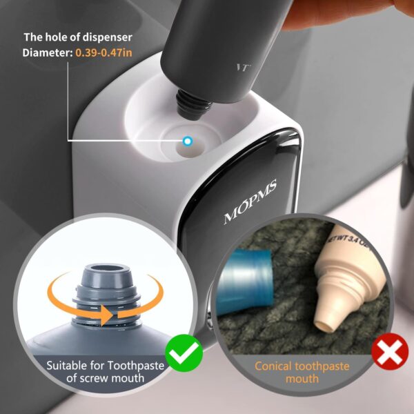 ADAP-36-2 Adaptive Wall Toothpaste Dispenser For Special Needs