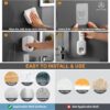ADAP-36-5 Adaptive Wall Toothpaste Dispenser For Special Needs