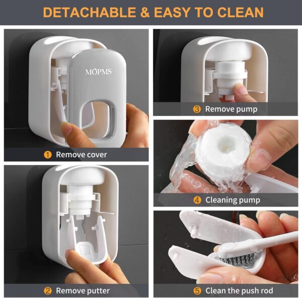 ADAP-36-6 Adaptive Wall Toothpaste Dispenser For Special Needs