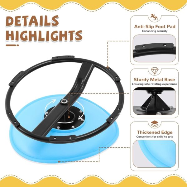 SENS-76-7 Sensory Spinning Chair (220 lbs limit)