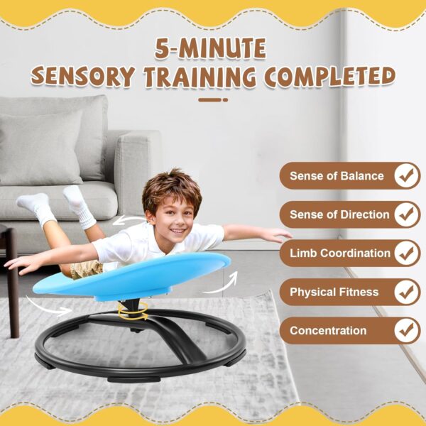 SENS-76-8 Sensory Spinning Chair (220 lbs limit)