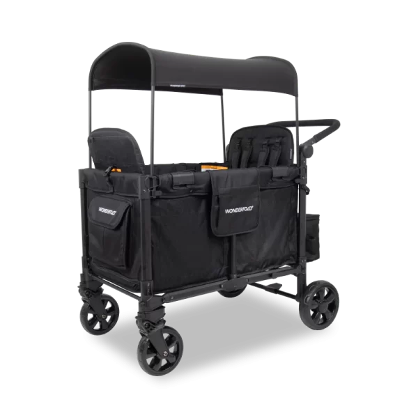 W4ELTP-JBLK-01 WonderFold - W Elite Pro Stroller Wagon